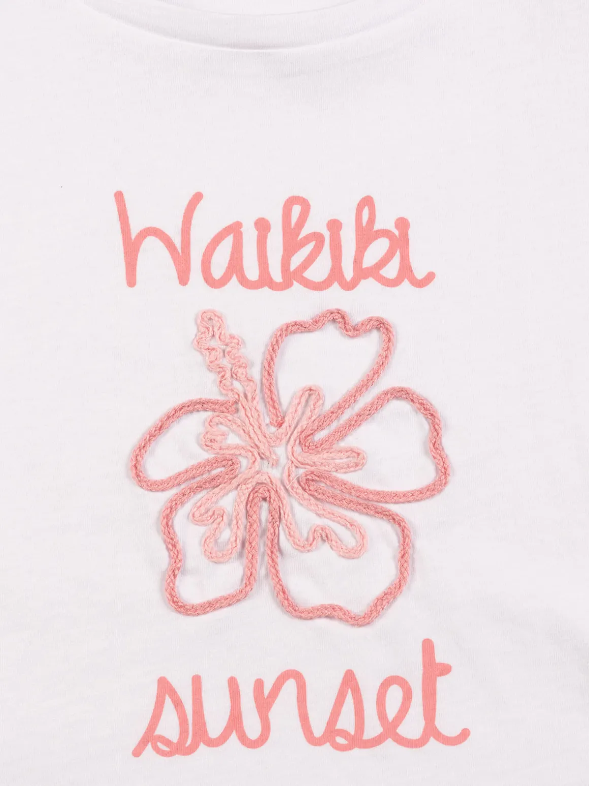 T-shirt motif fleur fille (10-16A)