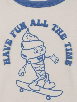 T-shirt motif glace garçon (3-12A)