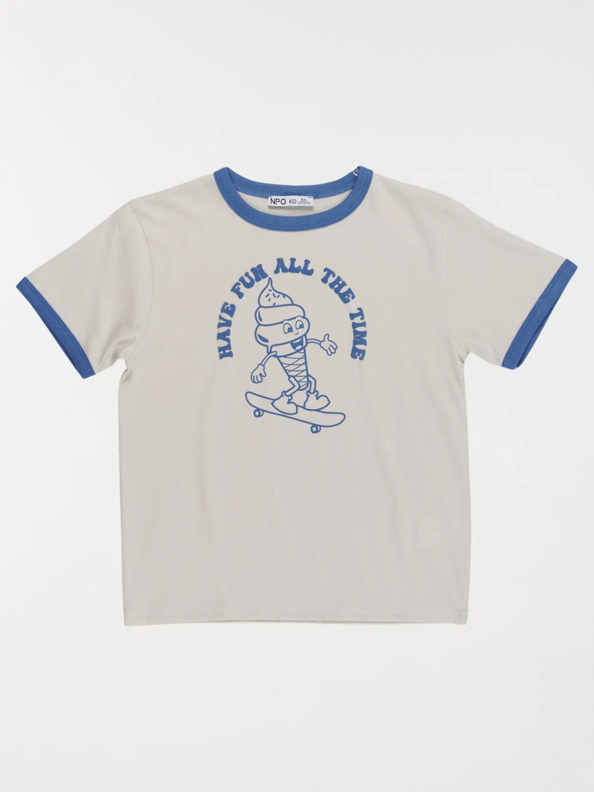 T-shirt motif glace garçon (3-12A)