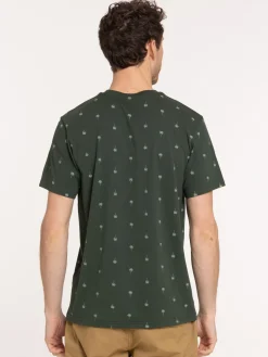 T-shirt motif palmier empire homme