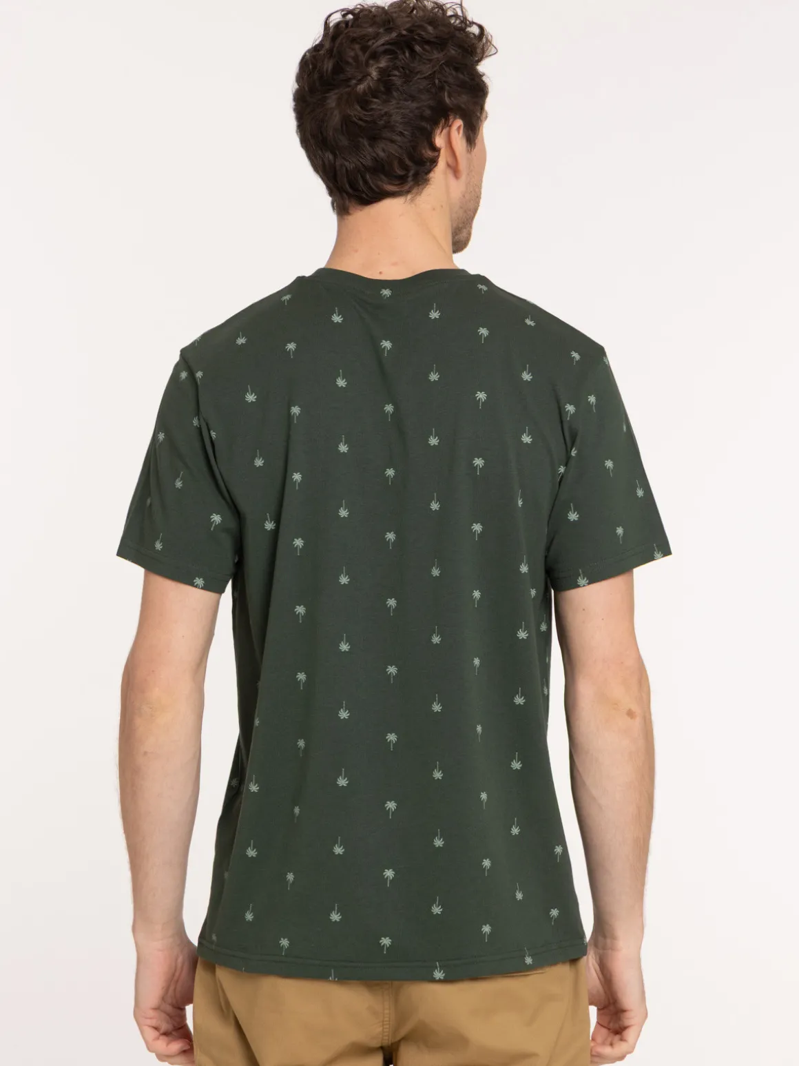 T-shirt motif palmier empire homme