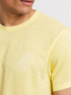 T-shirt motif palmier homme
