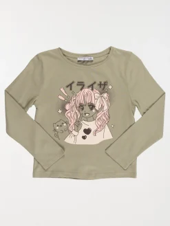 T-shirt motifs asiatiques fille (3-12A)