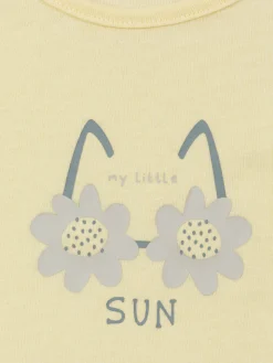 T-shirt my little sun fille (3-36M)