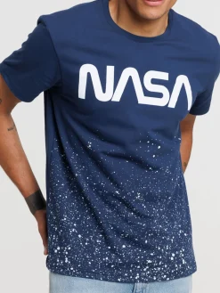 T-shirt Nasa col rond homme