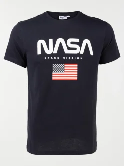 T-shirt NASA homme coloris marine navy