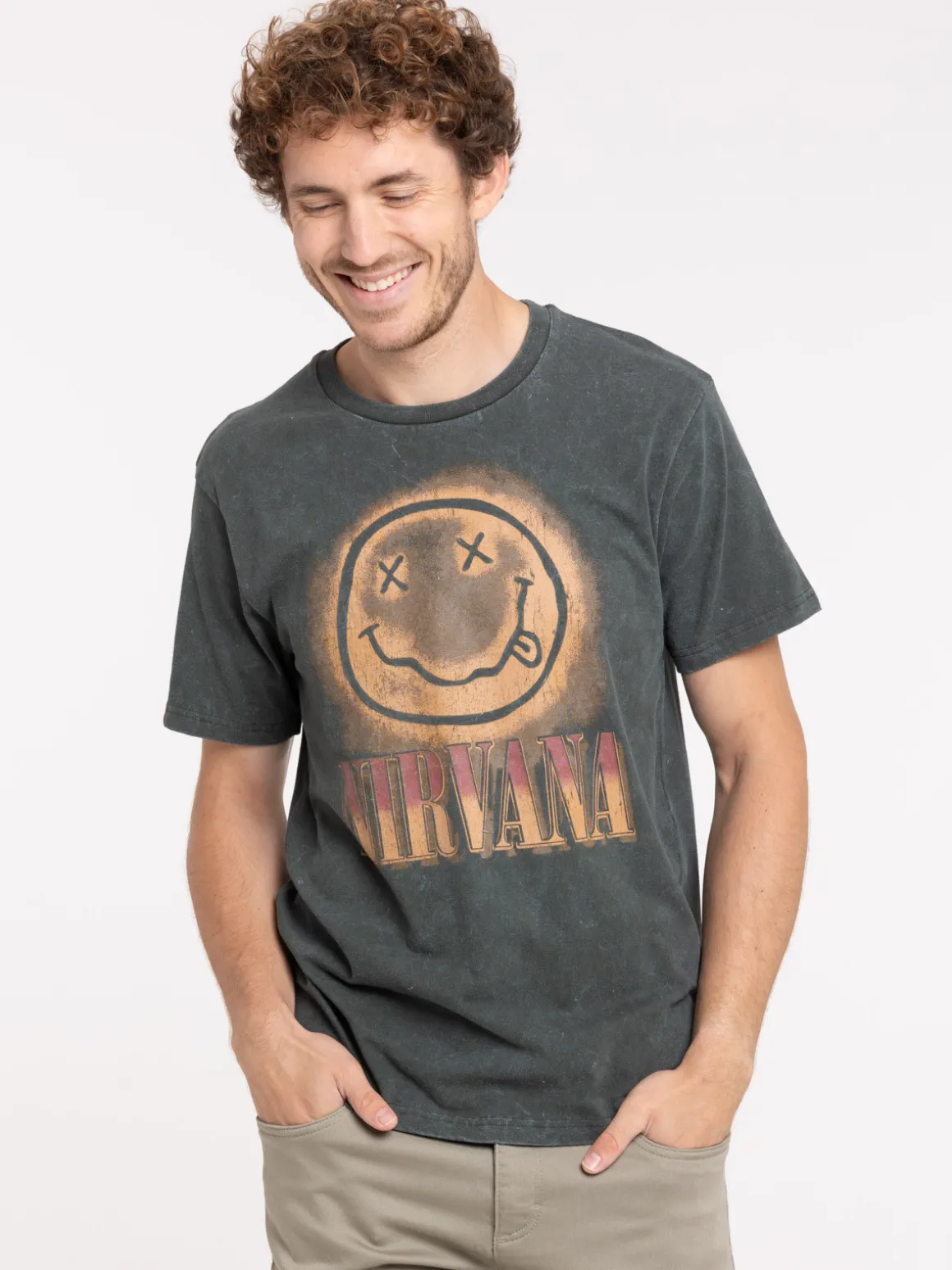 T-shirt NIRVANA homme