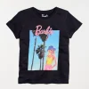 T-shirt noir Barbie femme
