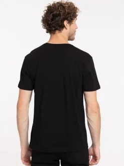 T-shirt noir Scorpions homme