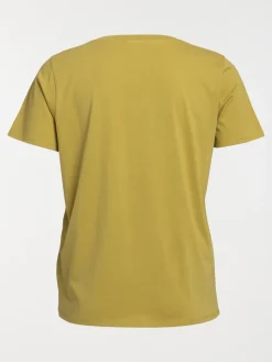 T-shirt olivette grande taille femme