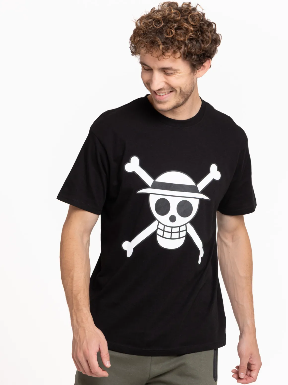 T-shirt One piece noir homme