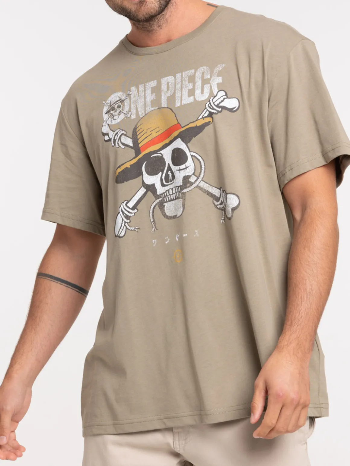 T-shirt One piece tilleul homme