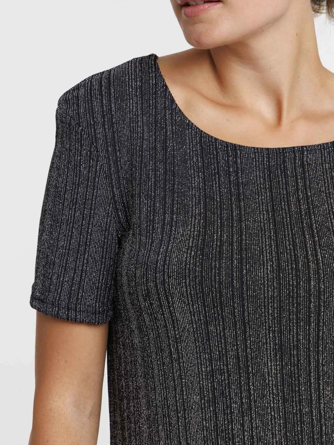 T-shirt pailleté femme