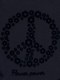 T-shirt Peace and love fille (3-12A)