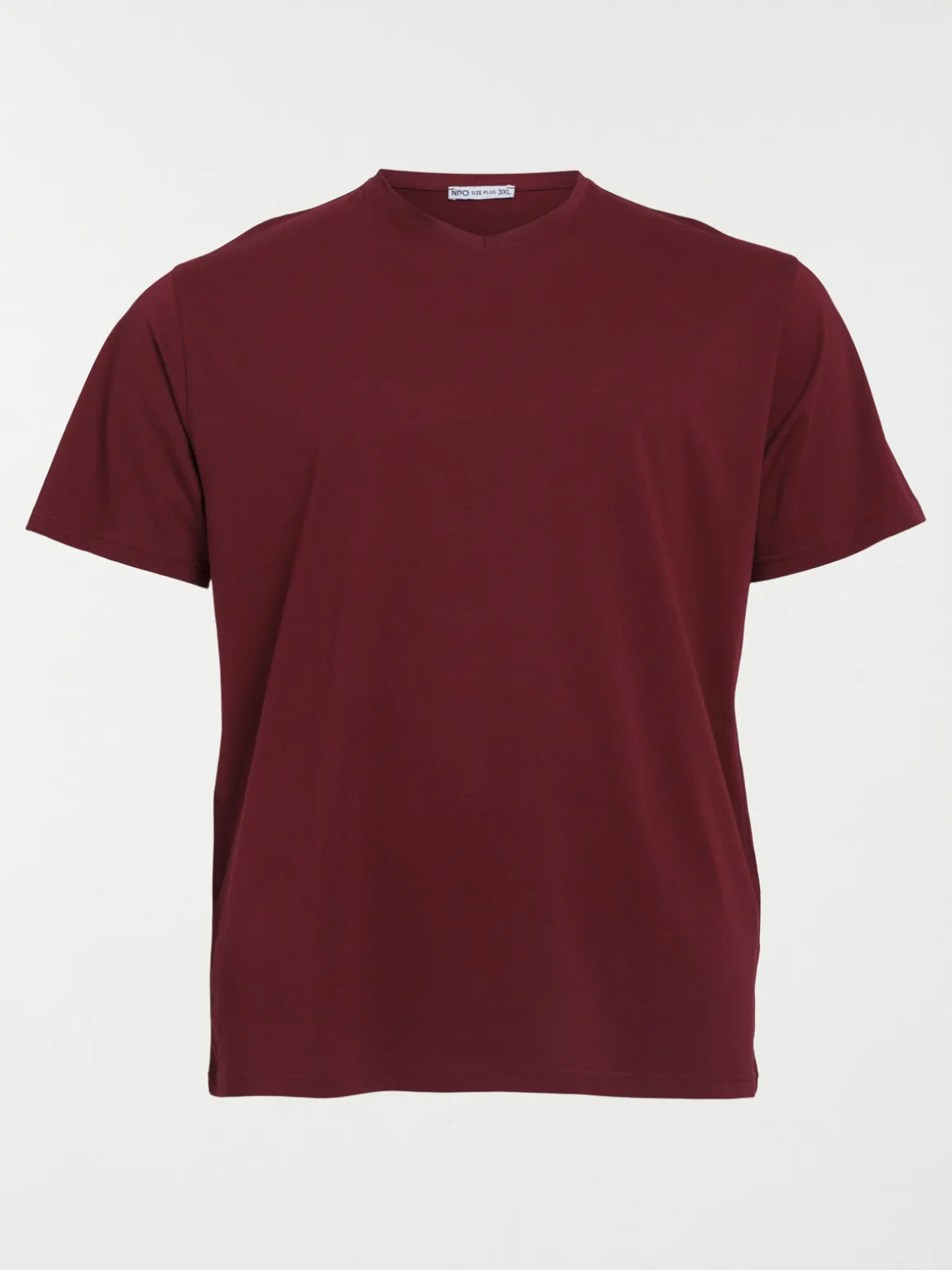 T-shirt pourpre grande taille homme