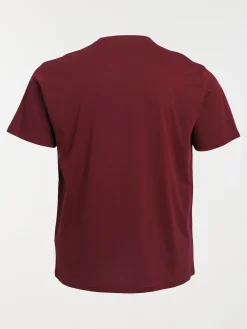 T-shirt pourpre grande taille homme