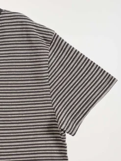 T-shirt rayé col rond garçon (XXS-M)