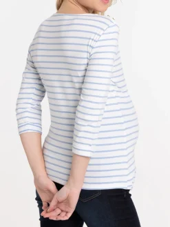 T-shirt rayé maternité femme