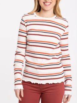 T-shirt rayures femme