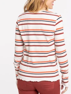 T-shirt rayures femme