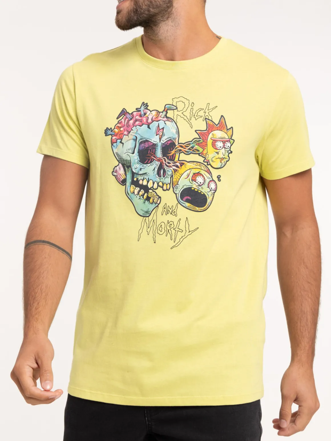 T-shirt Rick et Morty homme