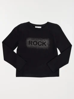 T-shirt rock noir fille (3-12A)