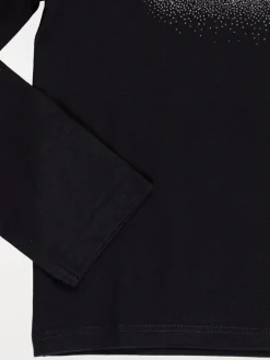 T-shirt rock noir fille (3-12A)