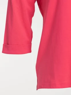 T-shirt rose fiesta grande taille femme