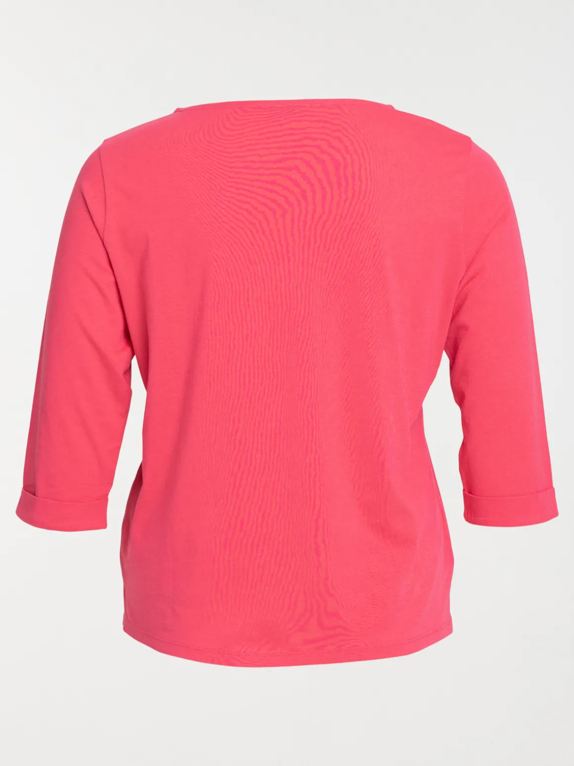 T-shirt rose fiesta grande taille femme