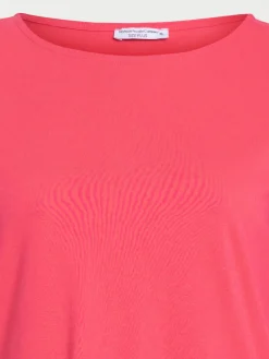 T-shirt rose fiesta grande taille femme