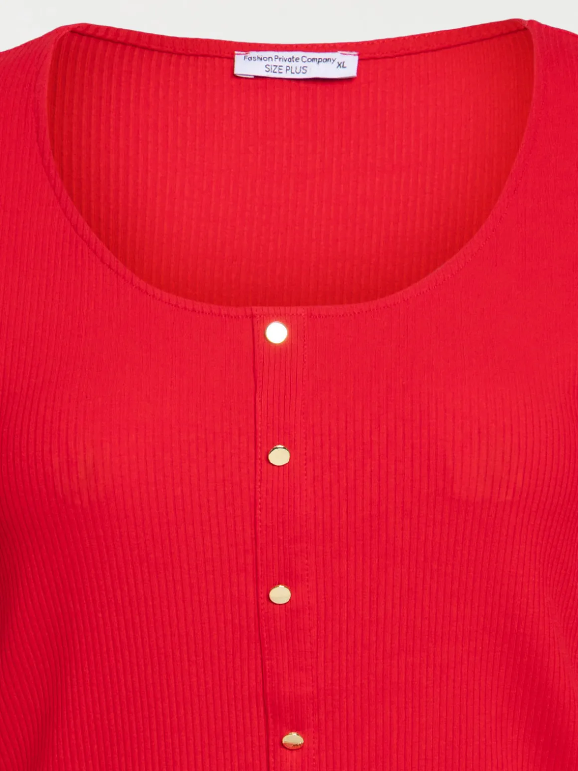 T-shirt rouge tango grande taille femme