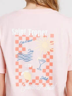 T-shirt Saint-Tropez femme