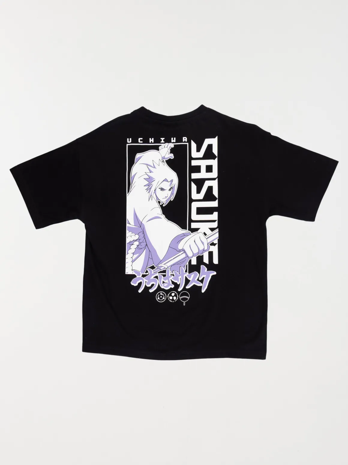 T-shirt Sasuke de Naruto garçon (XXS-M)