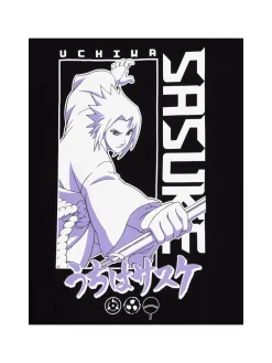 T-shirt Sasuke de Naruto garçon (XXS-M)