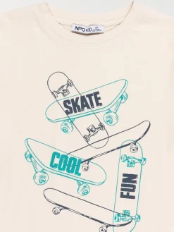 T-shirt skateboards garçon (3-12A)