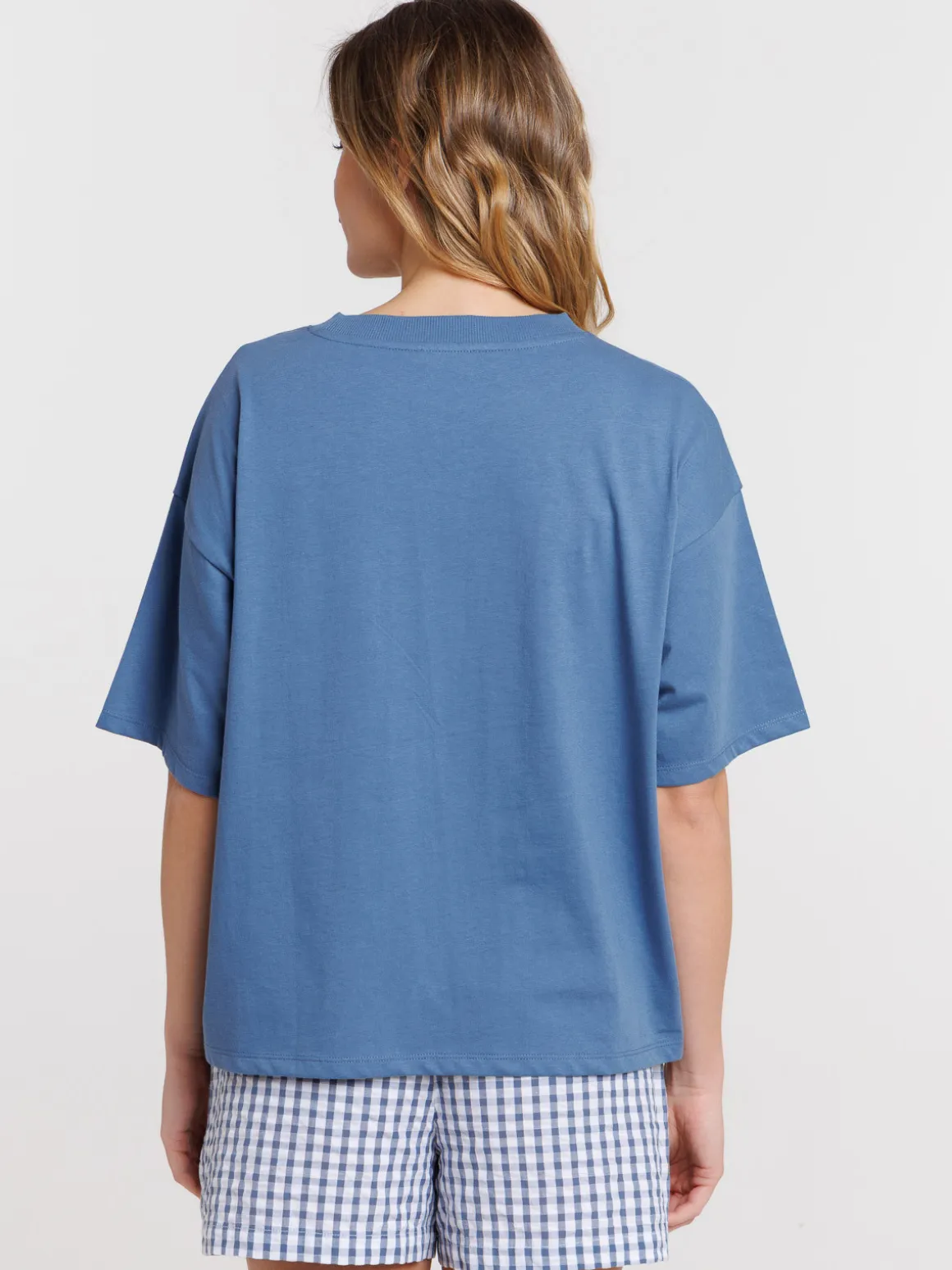 T-shirt soleil bronzette transat femme