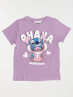 T-shirt Stitch et Angel fille (4-12A)