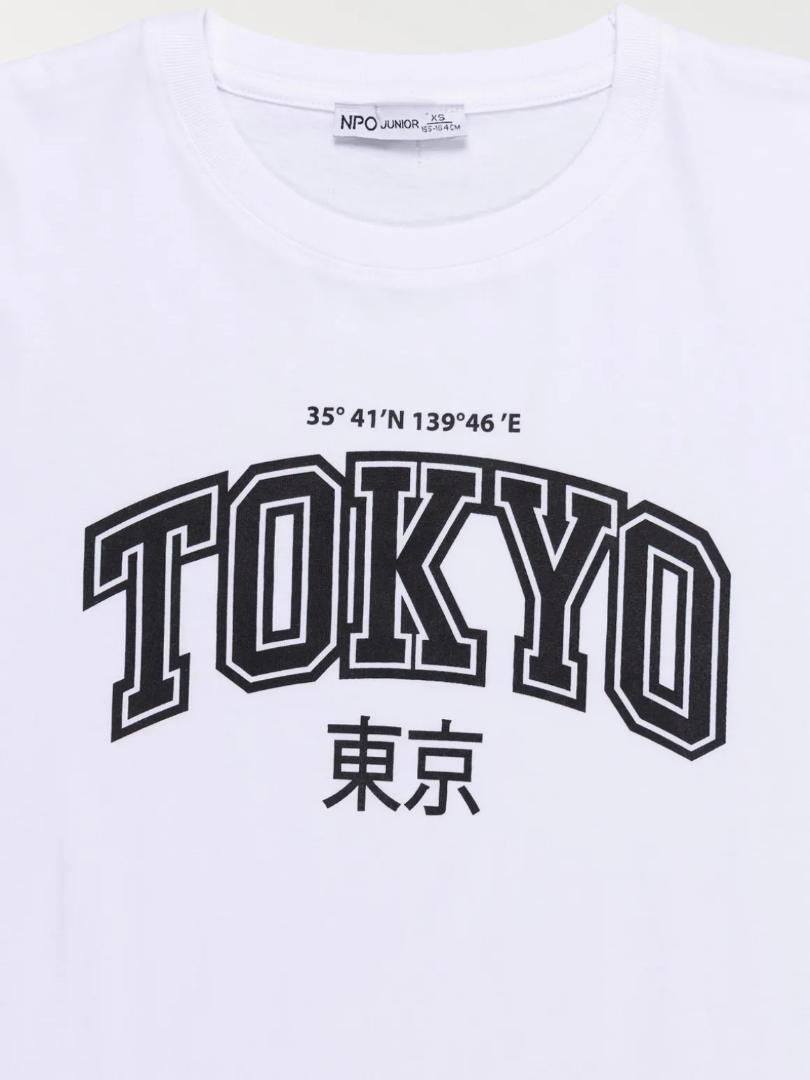 T-shirt Tokyo garçon blanc (XXS-M)