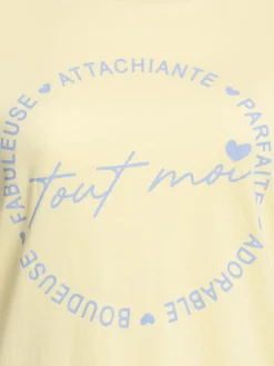 T-shirt tout moi grande taille femme