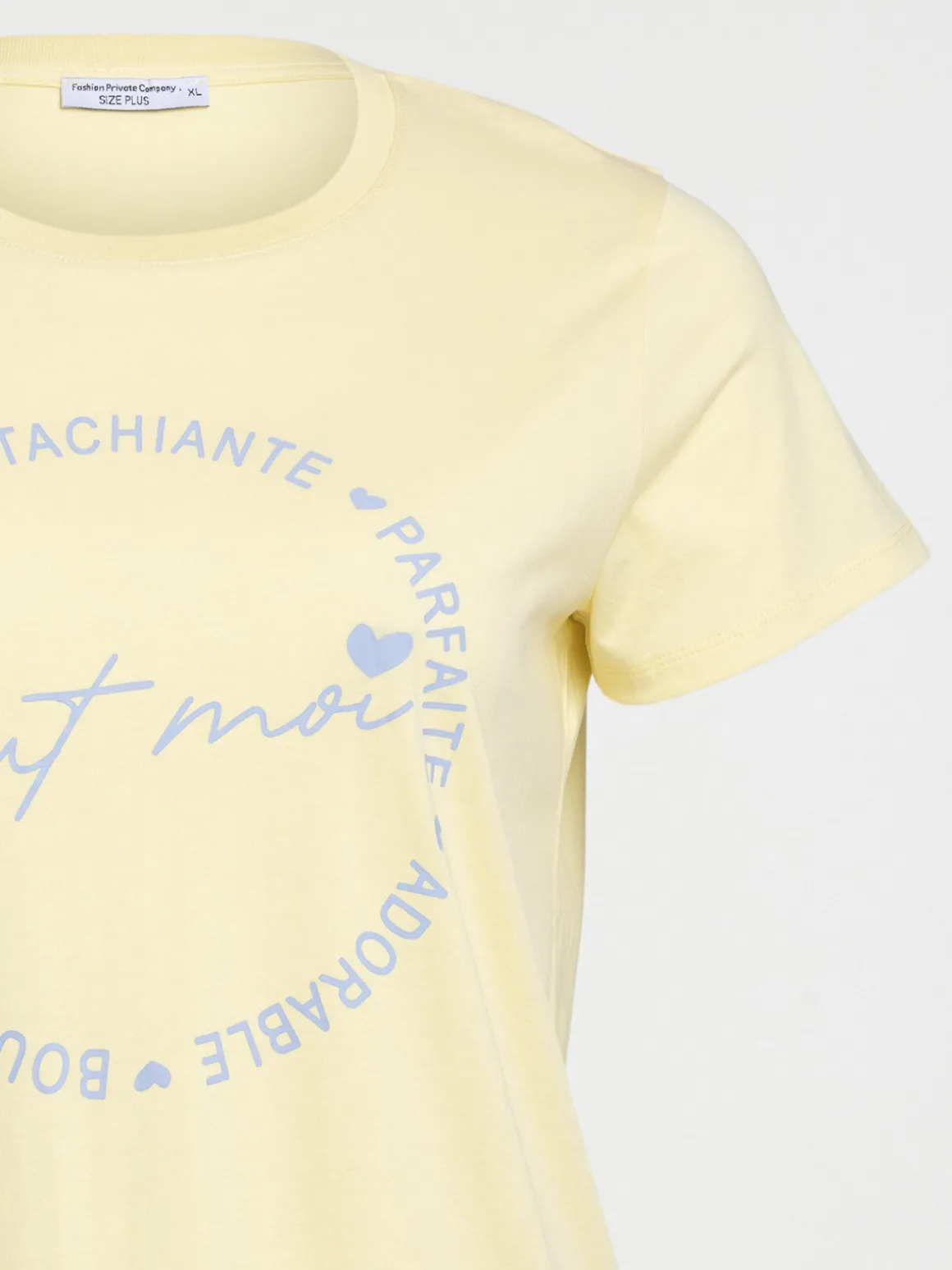 T-shirt tout moi grande taille femme