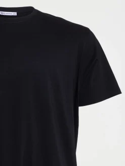 T-shirt uni noir grande taille homme