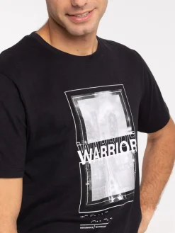 T-shirt urban warrior noir homme