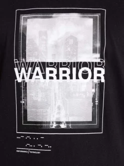 T-shirt urban warrior noir homme