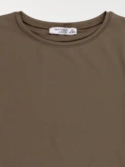 T-shirt vert fougère fille (XXS-M)