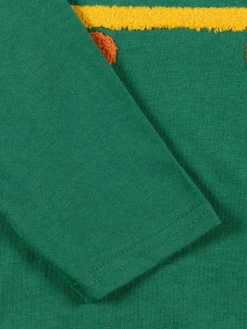 T-shirt vert sapin imprimé garçon (3-8A)