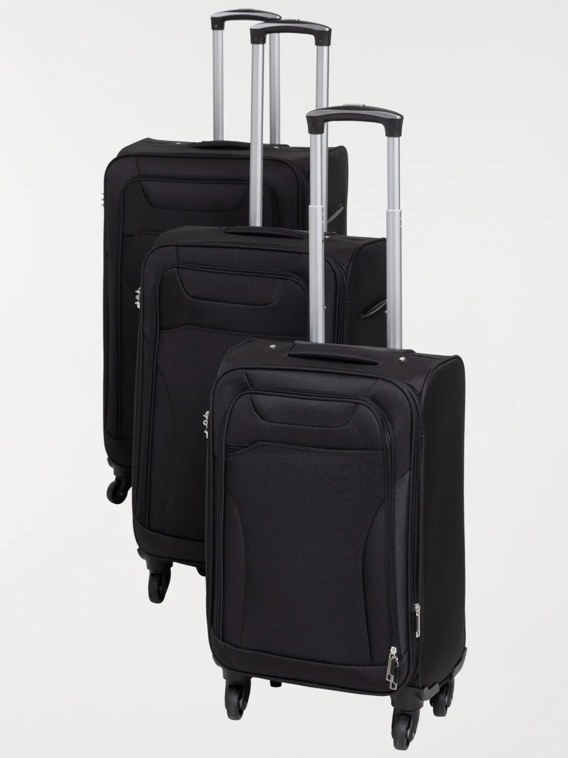 Valise souple à roulettes 42x26x68 cm