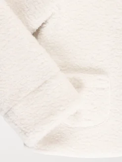 Veste boutonnée sherpa fille (3-12A)