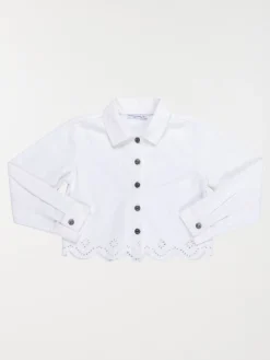 Veste écru brodée fille (3-12A)