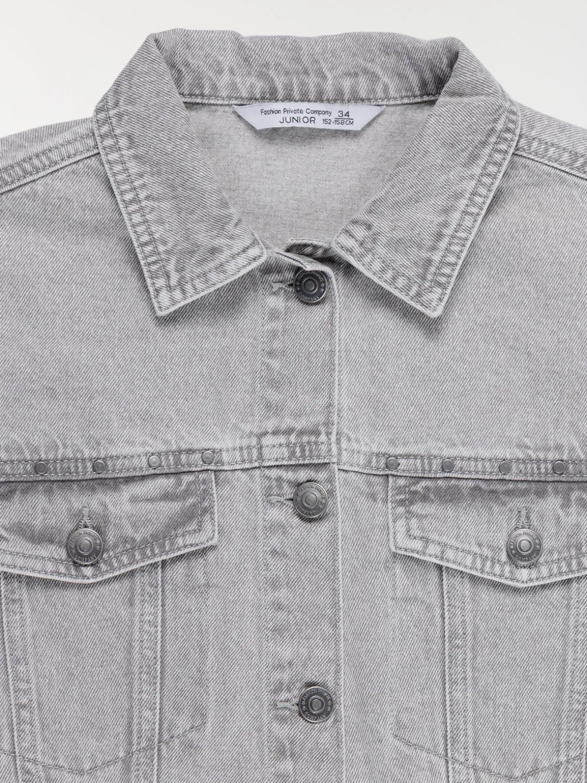 Veste en jean fille (XXS-M)