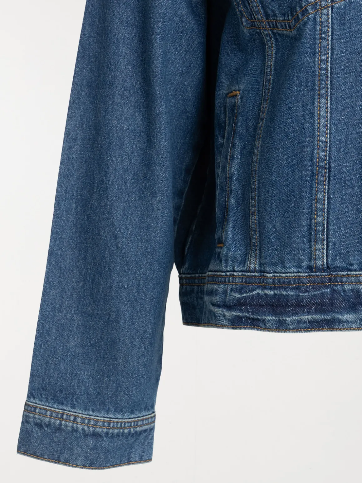 Veste en jean stone grande taille femme